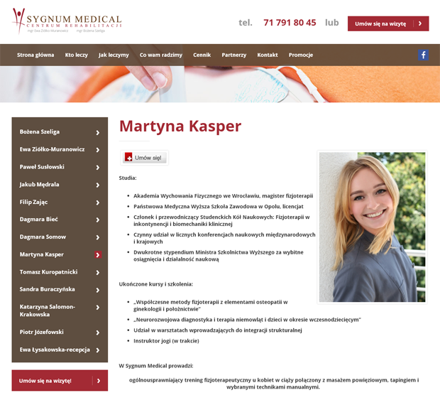 Centrum Sygnum Medical Centrum Sygnum Medical