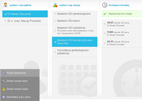 Interaktywny Panel Pacjenta Umów się!