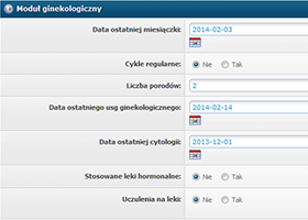 Moduł ginekologiczny Moduł ginekologiczny